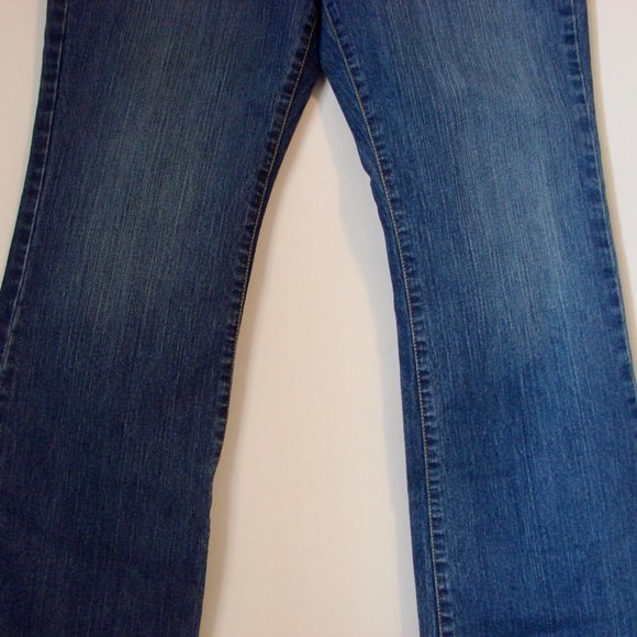 Bootcut Jeans High Waist Stretch Jeanstar Elle Size 12 - Picture 8 of 16